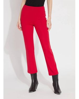 Lyssé Ankle E Pants - Red