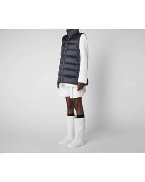 Save The Duck Coral Puffer Vest - Black