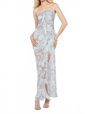 Bec & Bridge Zabelle Strapless Maxi Dress - Multicolor