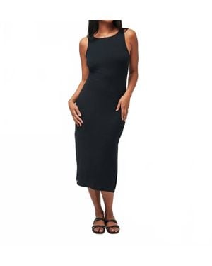 Travis Mathew Cloud Rib Hadley Wood Dress - Black