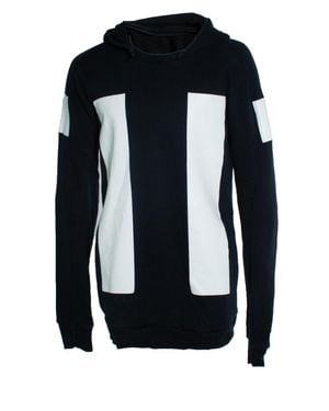 Boris Bidjan Saberi 11 11 Boris Bidjan, Striped Hoodie - Black