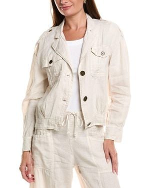 XCVI Baltazar Linen Jacket - Natural