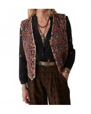 MAISON HOTEL Dylan Vest - Brown