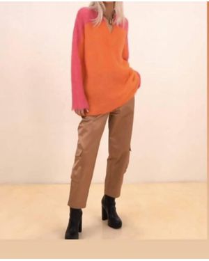 Nude Mohair Sweater - Orange