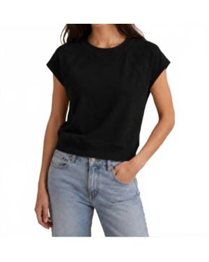 Sundays Aubrey Short Sleeve Pullover - Black