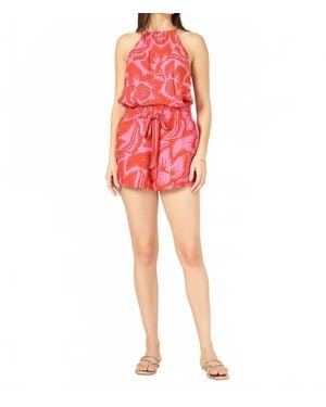 Omika Catalina Blouse - Red