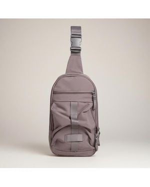 Fashnzfab Solid Adjustable Sling Bag - Gray