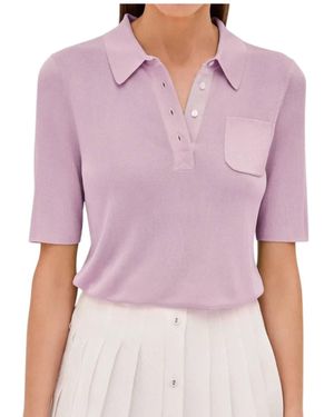 Alexis Paulo Top - Purple