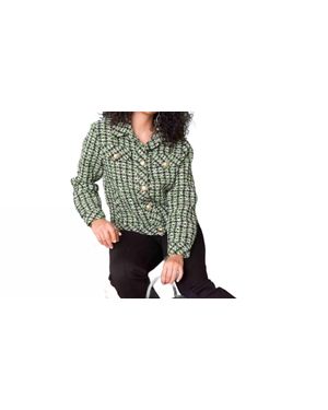Alison Sheri Boucle Jacket - Black