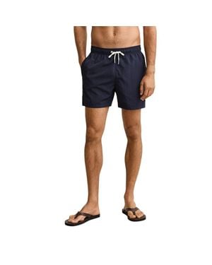 GANT Recycled Polyamide Swim Shorts - Blue