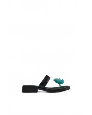 Camper Dana Leather Sandals - White