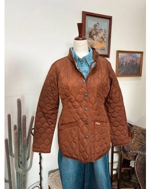 Powder River Rusted Quilted Jacket - Brown