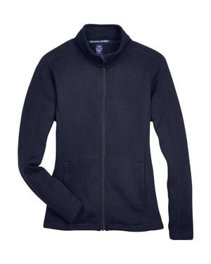 Devon & Jones Bristol Full-Zip Sweater Fleece Jacket - Blue