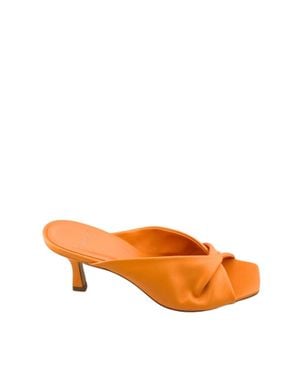 Carrano Sage Slide Sandals - Orange