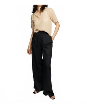 LBLC The Label Winnie Open Knit Top - Black