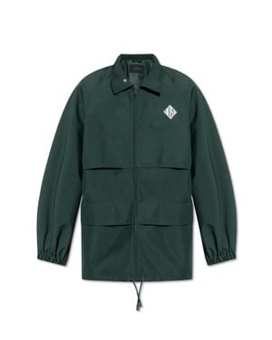 Lacoste Jacket With Logo - Green