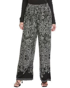 Vince Camuto Wide Leg Elastic Pant - Black