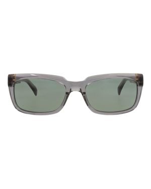 dunhill Square-Frame Recycled Acetate Sunglasses - Gray