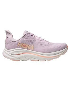 Hoka One One Clifton 10 Lilac Cream Tangerine Glow 1162031-Lrmt - Purple