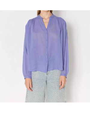 Berenice Cassandra Long Sleeve Blouse - Purple