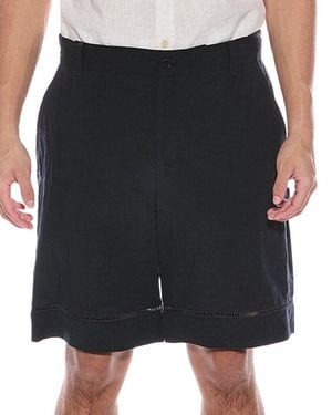 Jonathan Simkhai Dean Linen-Blend Short - Black