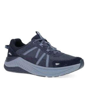 Dansko Poppy Casual Suede Walking Sneakers - Blue