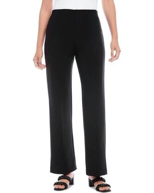 Karen Kane Presley Wide Leg Pants - Black