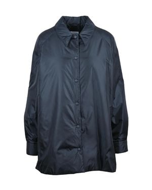 Aspesi Colors Puff Sleeves Padded Polyamide Shirt - Blue