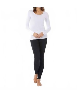 32 Degrees Performance Ultra Light Thermal Baselayer Leggings - White