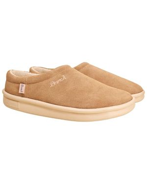 Brunch Viva Suede Slip-On - Natural