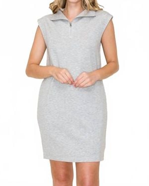 Staccato Eva Collared Shift Dress - White