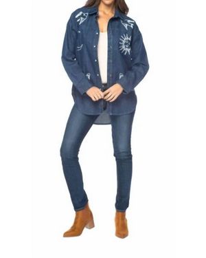 Tolani Rakaya Top - Blue