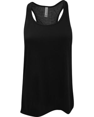 Bella Canvas Bella Ladies/ Flowy Racerback Tank Top - Black