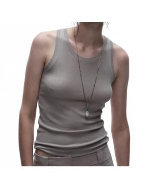Saint Art Soren Jersey Tank Top - Gray