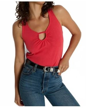Nation Ltd Audrey Keyhole Tank - Red