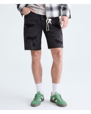 Aéropostale Premium Air Denim Shorts 9" - Blue