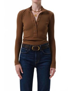 Citizens of Humanity Sheena Henley Top - Blue