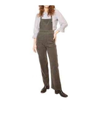 Cameo Cord Overalls - Multicolor