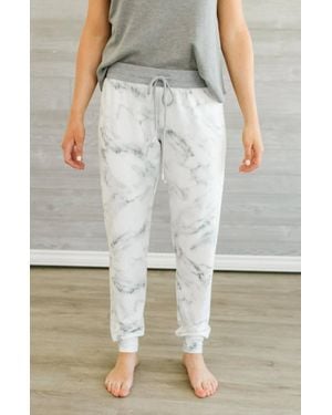 Pj Salvage Marble Jogger - Gray