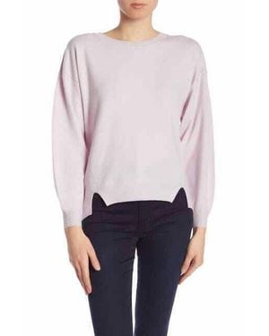 Joie Kyren Wool Round Neck Sweater - White
