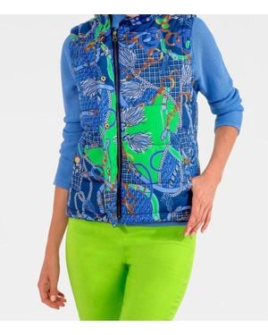 Gretchen Scott Puffer Vest-Ditto - Blue