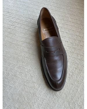 Gravati Tumbled Calf Loafer - Gray