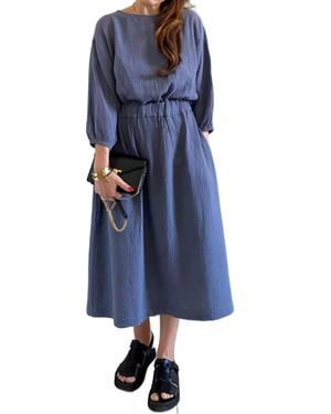 Beaumont Organic Elizi Dress - Blue
