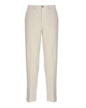 Briglia 1949 Ivory Jeangw Straight-Leg Pants - White