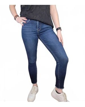 VERVET BY FLYING MONKEY Emerson Skinny Jeans - Blue