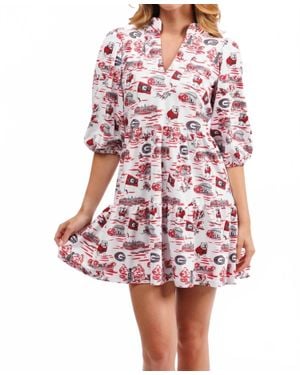 Smith & Quinn Tory Mini Dress - Red