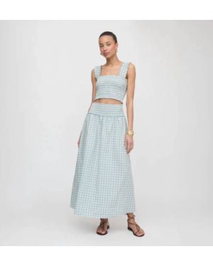 Hill House Delphine Nap Skirt - Blue