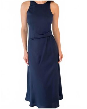 Greylin Tessie Slip Midi Dress - Blue