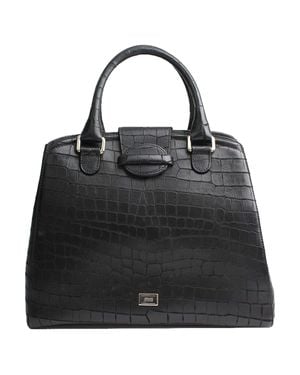 Armani Wani Texture Tote Bag - Black