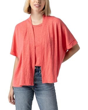 Lilla P Travel Cardigan - Red